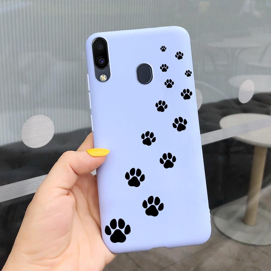 Cute Cartoon Cover For Samsung Galaxy M20 Phone Case For Samsung M20 2019 Soft Cover for Samsung Galaxy M20 M 20 SM-M205F Bumper