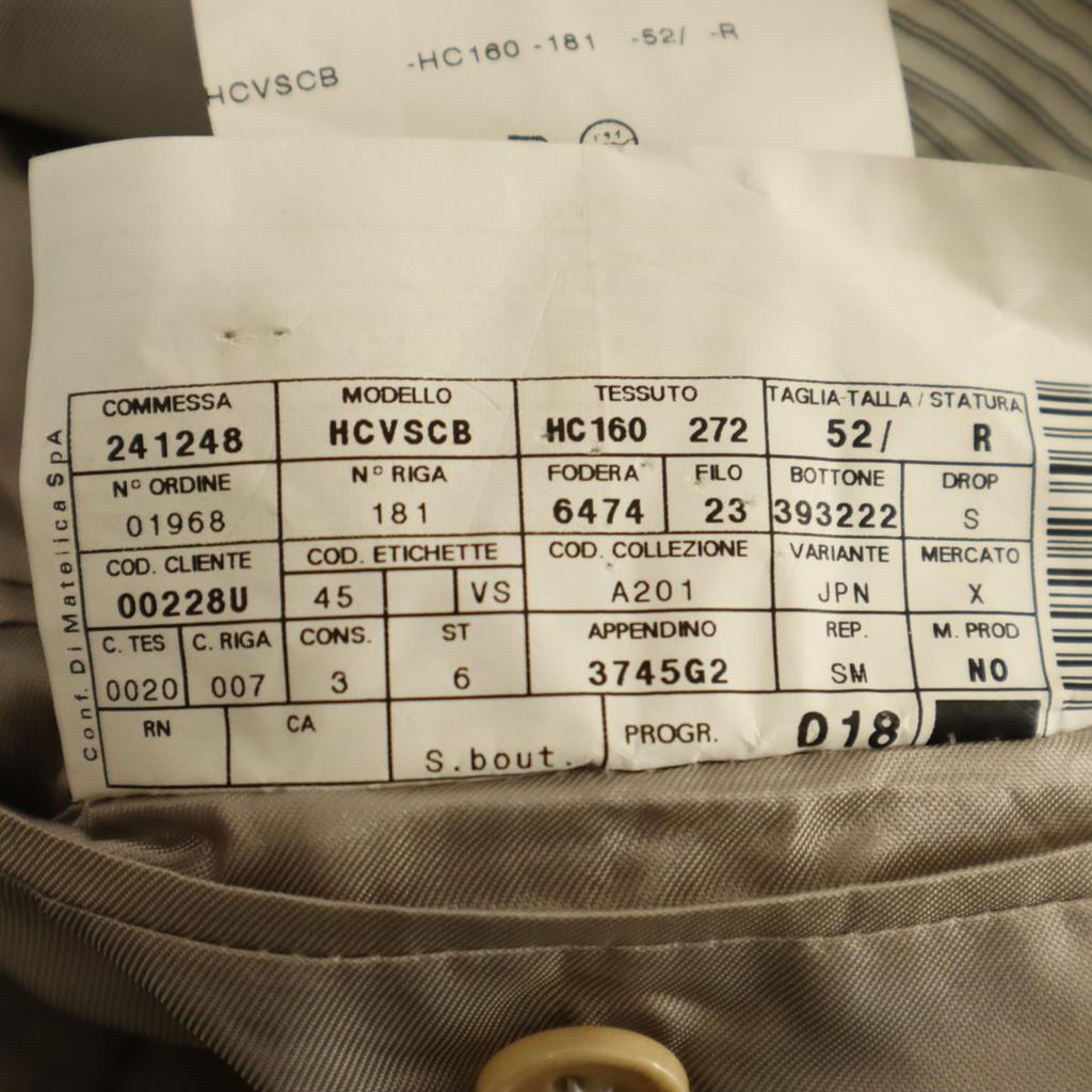 Armani Collezioni 90-tallet Laget i Italia Gammel Ull-lignende dobbel skreddersydd jakke Herre Brukt