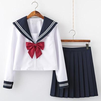 S-3XL JK Uniforma Cosplay Japonský školní dívčí outfit Klasická studentská uniforma