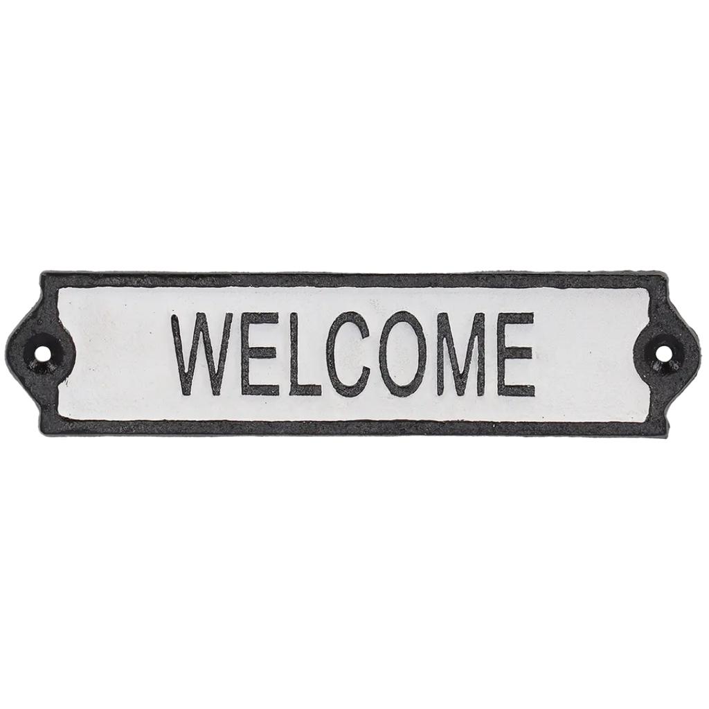 Dekoracyjny Metalowy Szyld Na Drzwi Welcome