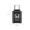 Car Usb Type C Cable Converter Charging Adapter Car Accessories for Honda Civic Xrv Hrv Crv Brv City Accord Fit Jazz Insight Pilot Passport Stepwgn