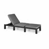 Allibert by KETER Daytona De Luxe Lounge Chair 187 X 58 X 29 Cm Gray
