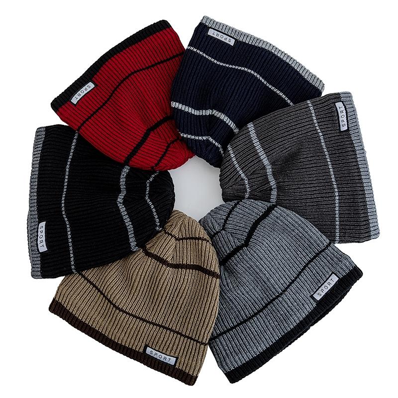 Unisex Nye Vinterluer Lue Plysjfôr Streetwear Varme Beanies For Mann Kvinne Casual Vinter Ski Strikkeluer