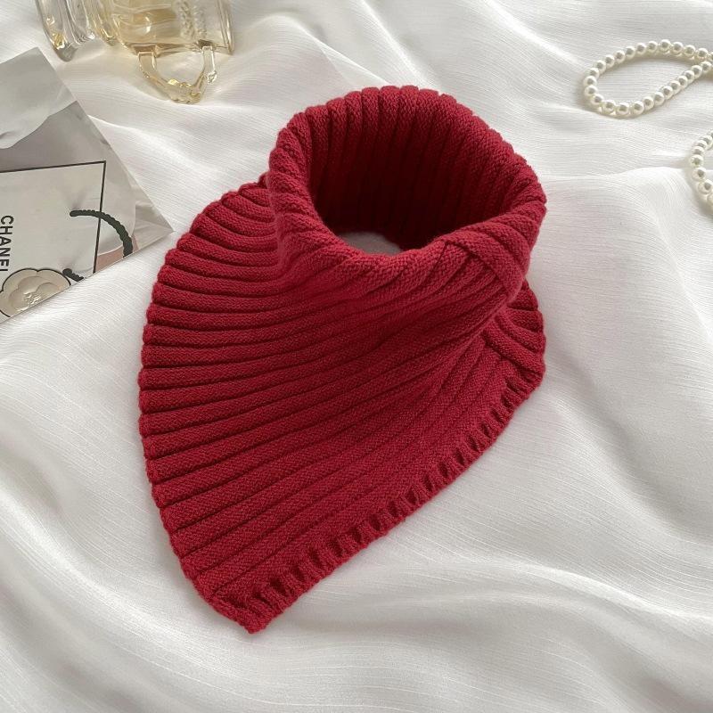 Mote varm avtakbar turtleneck hals varmere skjerf strikket falsk krage