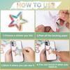 2025+ 75Pc Calm Stickers for Anxiety Sensory Textured Sensory Stickers Anti Stress Anxiety Relief Items Boho Calm Sticker Bulk
