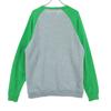 Adidas Two-tone Color Long Sleeve Trainer M Green Men's Used