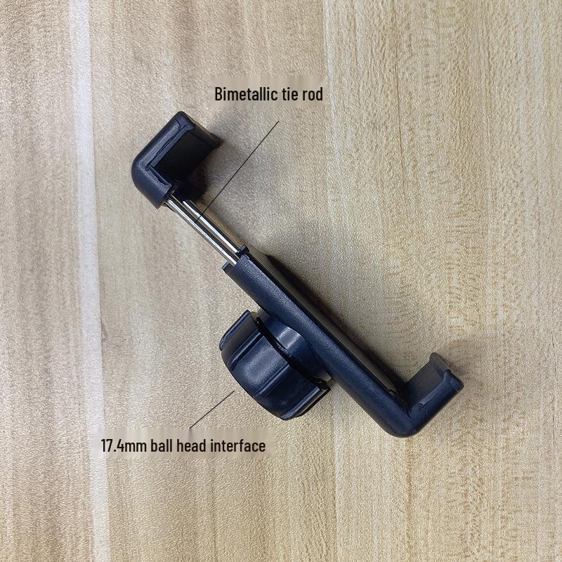 Adjustable Phone/Tablet Holder with 7mm Ball Head and Pan Tilt Capability