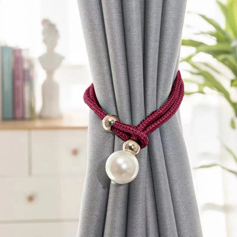 Curtain Tiebacks for Window Drapes, Decorative Curtain Holdbacks, Curtain Accessories for Living Room and Bedroom