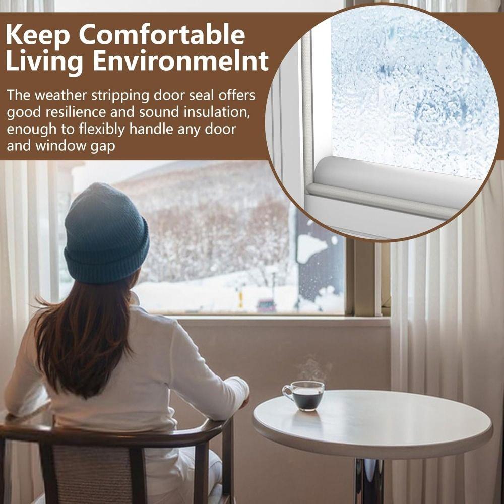 Self Adhesive Door Window Gap Filler 3m Sealing Strip Professional Noise Blocker  Drawer
