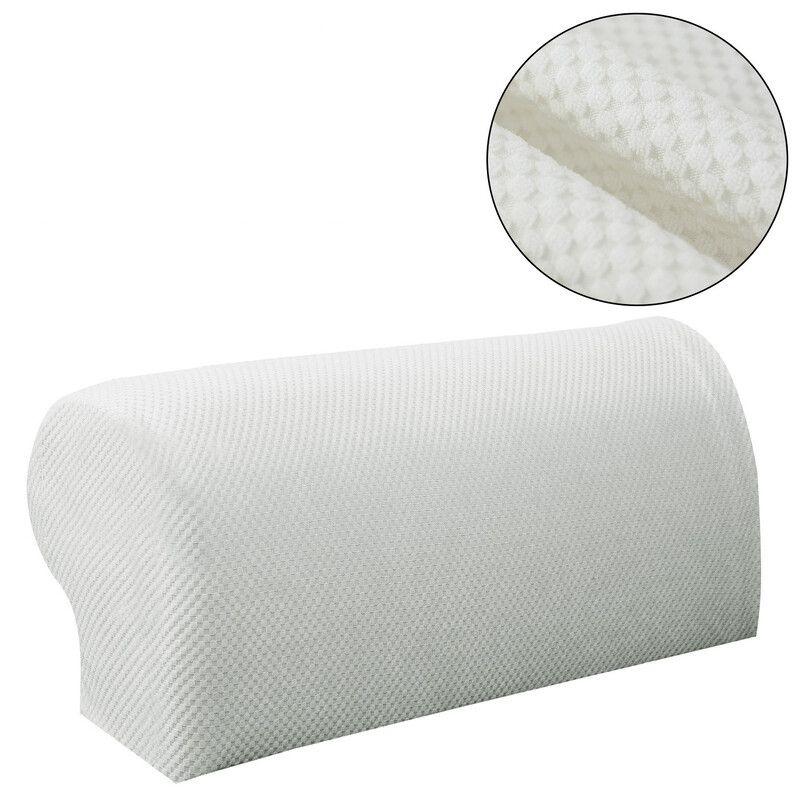

Premium Spandex Armrest Covers For Sofa Protect Your Armchair From Tears And Stains белый