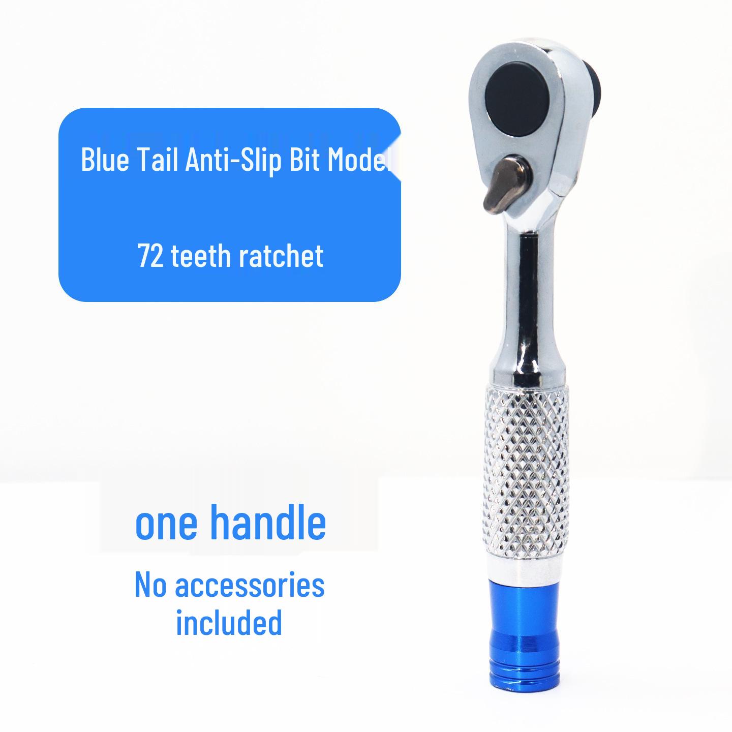 Dual-Head 72-Tooth Mini Ratchet Screwdriver & Wrench Set - Compact, Reversible, Labor-Saving for Tight Spaces