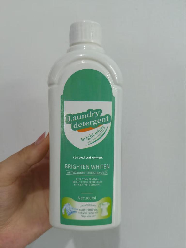 Wieloskuteczny Skoncentrowany Płyn do Prania z Wybielaczem na Bazie Aktywnego Tlenu do Wybielania, Usuwania Plam i Rozjaśniania