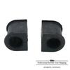 2Pcs Front Suspension Stabilizer Bar Bushing Fits For Volvo 03-14 XC90 01-09 S60