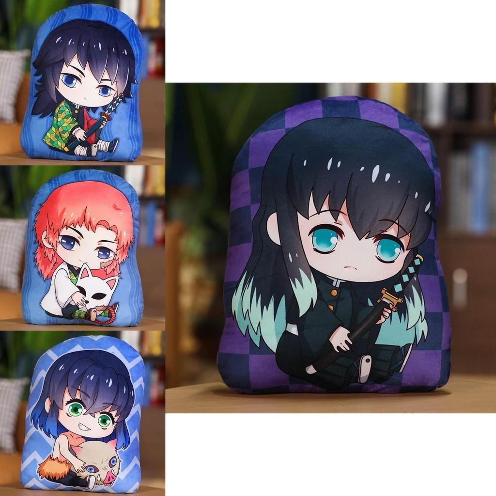 Anime Demon Slayer Kimetsu No Yaiba Plush Pillow Pendant Stuffed Toy Perfect For Collection And Decoration