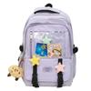 New small fresh backpack nylon large capacity junior high school student schoolbag high value casual backpack