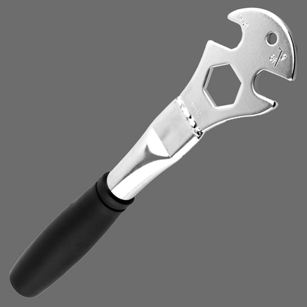 Anti-slip Bike Pedal Wrench Extra Long Handle Pedal Install Remover Spanner  Scooter Bike