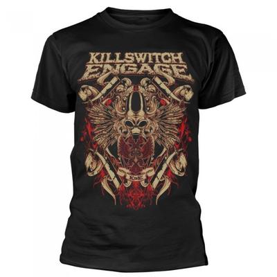 Killswitch Engage Unisex Adult Engage Bio War Cotton T-Shirt
