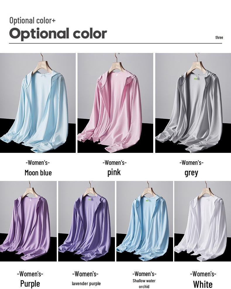 Unisex Sommer Kapuzen-UV-Schutz Strickjacke