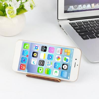 Wooden Anti Skid Lightweight Phone Stand Holder For All Mobile Phones Tablet Pad