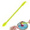 Generic Sealing Wax Scraper, Silicone Double-Ended Spatula | Double-Sided Silicone Spoon and Scraper - Dustproof Spatula, Wax Art Compact Spoon for Sk