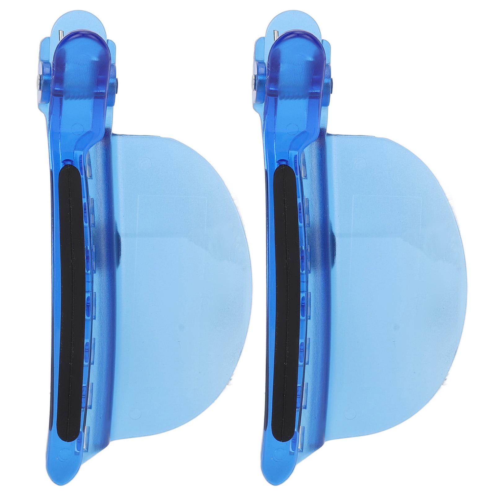 

Hair Sectioning Clip 2PCS Sectioning Clips Heat Insulation Easy Speed Separator Clip Blue for Wig Extension Hair Highlighting