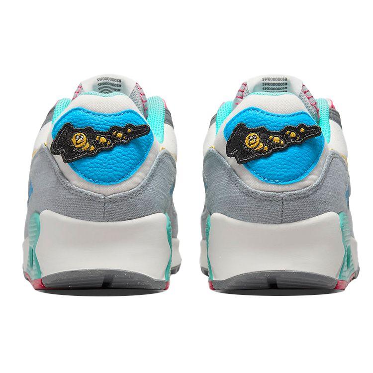 Nike Air Max 90 Air Sprung - Grigio Ferro Sneakers da Uomo Phantom Sedano Rosa Scuro DM8171-001