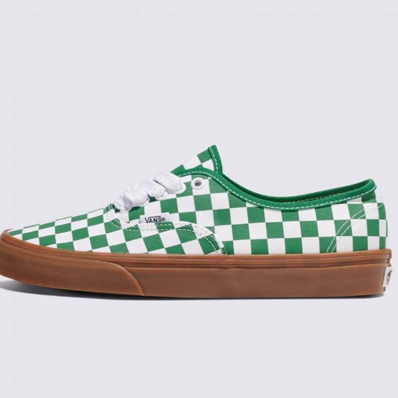 Vans Authentic   Fat Race Checker Green Vn000crtcx21
