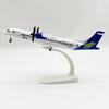Mas Wings ATR Airways 20cm Model Aircraft Metal Alloy Airplane 1/400 Scale Static Aviation Plane With Wheels Ornament Gifts