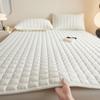 Waterproof Quilted Mattress Protector Cover Thickened Breathable Mattress Topper for Single or Double Bed