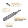 6/12pcs SL1.0-SL4.0 Slotted Screwdriver Bit 5/32" Hex Shank 28mm Length S2 Steel Magnetic Flat Head Screw Driver Bit