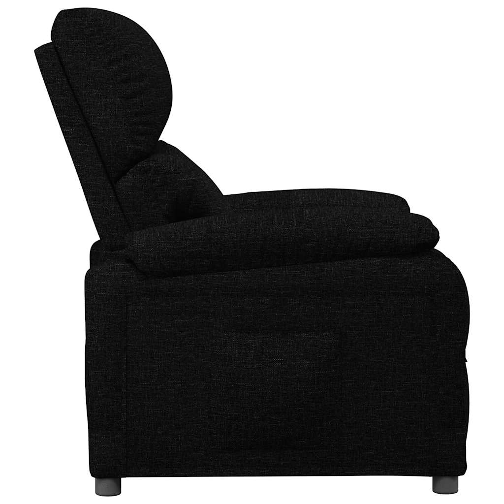 Relax Chair Black Fabric