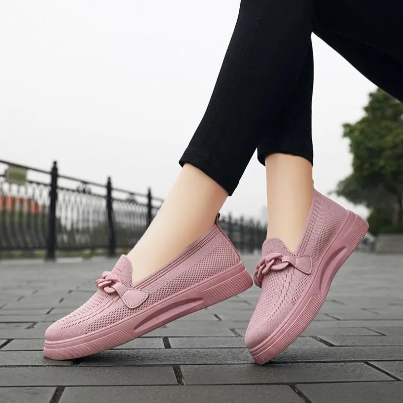 Fashion Spring Autumn Flat Woman Footwear On Sale High Quality Designer Luxury Stylish Cheap 2025 New Trends Light Deals Shoes for Women