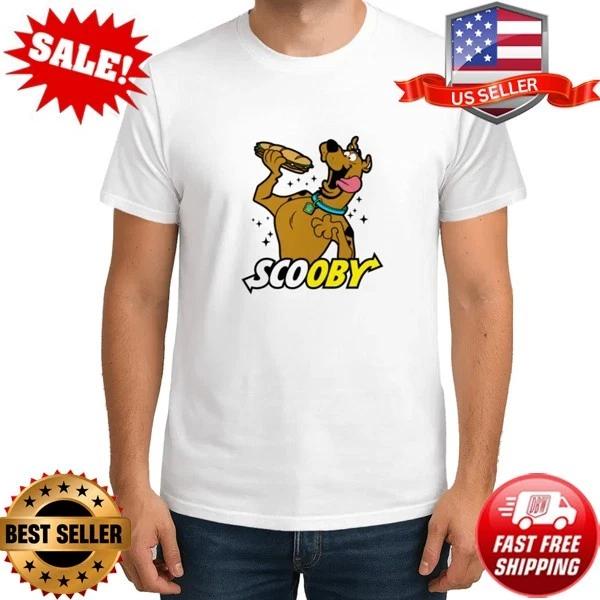 Scooby-Doo T-Shirt - Cartoon Character Design T-shirt Men 3XL
