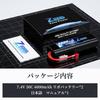 Zeee 2S LiPo Battery, 4000mAh, 7.4V, 50C, with T-Plug, for RC Cars, Trucks, and More, 2-Pack