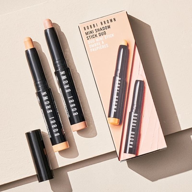 Bobbi Brown Mini Longwear Cream Shadow Stick Duo (Anti Rose & Toast)