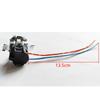 NHAUTP 2pcs H7 Halogen Lamp Socket Holder For Volkswagen Sagitar Car Light Bulb Base Connector Wiring Harness Adapter