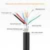 Aluminum USB3.0 Extension Cable 5Gbps Fast Charging Cord For PC Laptop External Hard Drive Mouse Keyboards Data Cord
