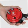 Gogogmee Loud Waterproof Car Electric Snail Horn Small Compact Design Powerful Sound Truck Vehicle Compatible with Stays Included