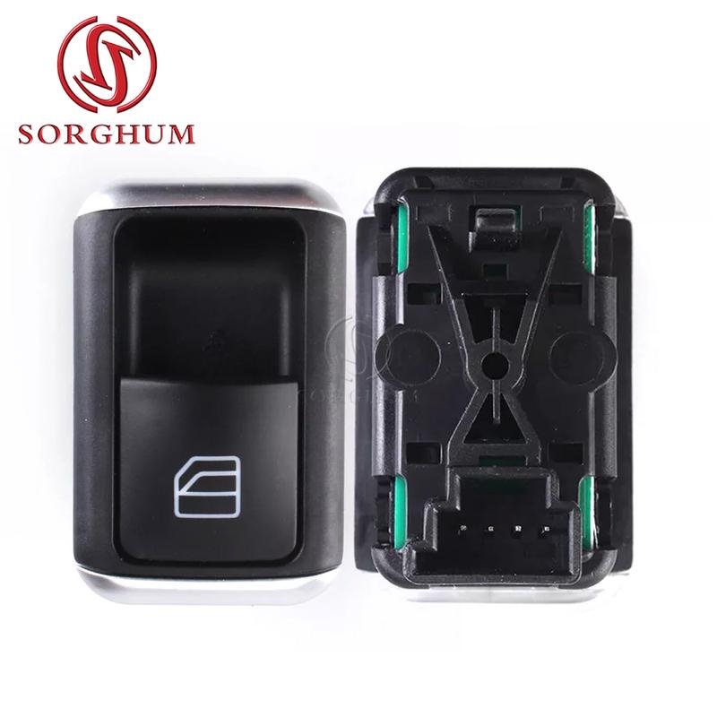 Window Switch For Mercedes Benz W212 W204 W117 W176 W156 X204 A2049055302 A2049055402 Glass Button For Benz C E Class S212 C250
