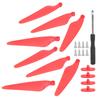2 Pair RC Drone Propeller Replacement Accessory Fit for Hubsan H117S Zino ZinoiproRed