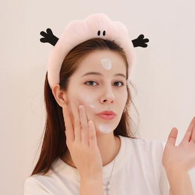 Fascia per capelli da donna Stile Cartone Animato Elastica Cerchio per capelli Scherzoso Accessori per capelli Leggeri