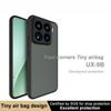 IMAK UX-9B Series For Xiaomi 15 Pro Case Tiny Airbag PC+TPU Matte Phone Cover
