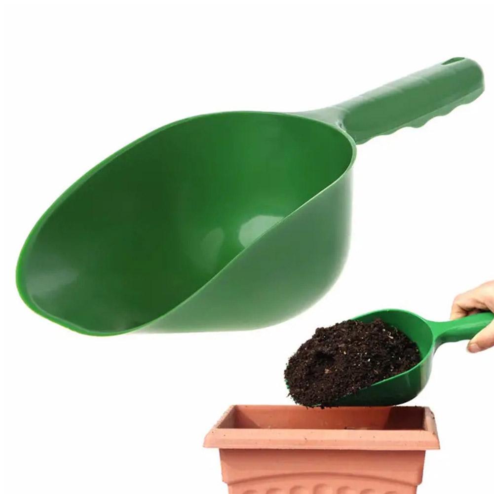 Multi-functional Garden Shovel Resin Thickened Plastic Soil Spade for Succulent Potted Plants Balcony Indoor Planting Tool H9J5
