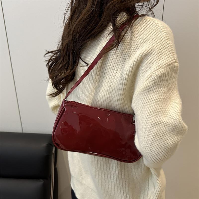New Trend Versatile Handbag Simple Shoulder Underarm Bag Paint Picofarad Stick Bag