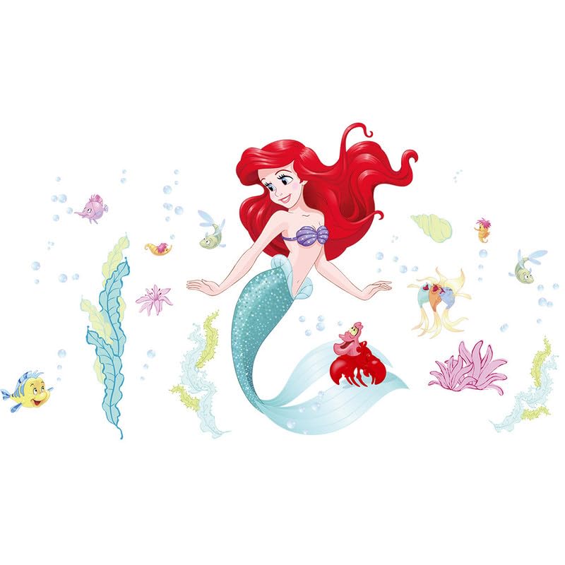 

Наклейки на стену Disney Наклейки на стену «Русалочка» Съемные наклейки на стену своими руками Главная Гостиная Детская комната Спальня для мальчиков и девочек Фоновое настенное искусство