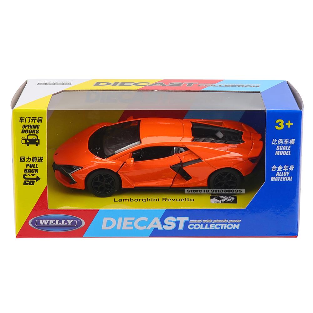 WELLY 5-inch 1999 Nissan GTR R34 Porsche 911 GT3 RS Chevrolet Volkswagen alloy car model toy static die-casting car collection