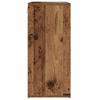 Shoe Cabinet with Shelf Rustic Wood Finish 77.5 x 30 x 67 cm Engineered Wood