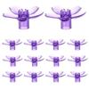 100Pcs Cherry Blossom Lampshade Covers for LED String Lights 5Mm Plastic Floral Light Bulb Shades Wedding Party Valentine's Day
