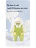 Winter Cartoon Baumwoll-Gefütterter Strampler für Säuglinge und Kleinkinder - Niedliche und Verdickte Jacke für Mädchen und Jungen