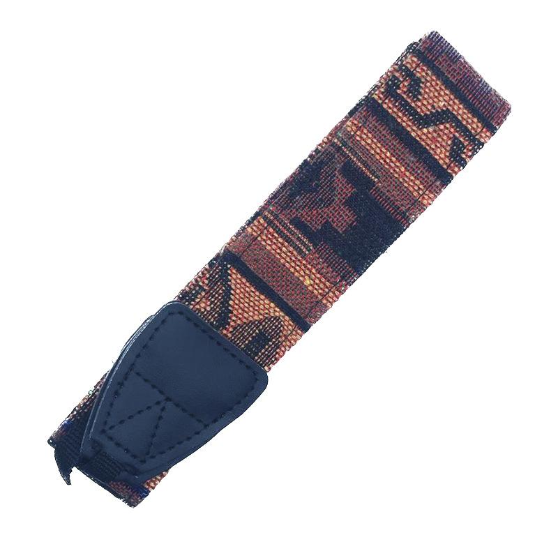 Retro Style Camera Strap Universal DSLR Strap for Canon Nikon Sony with Non-Slip Pad Durable Cotton 76cm Length Black